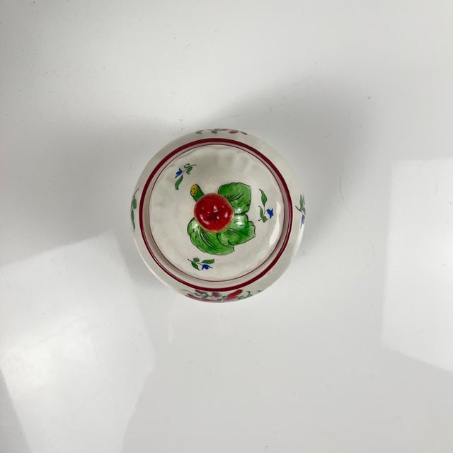 White Sugar Bowl from KG Lunéville, 1950s For Sale - Image 8 of 10