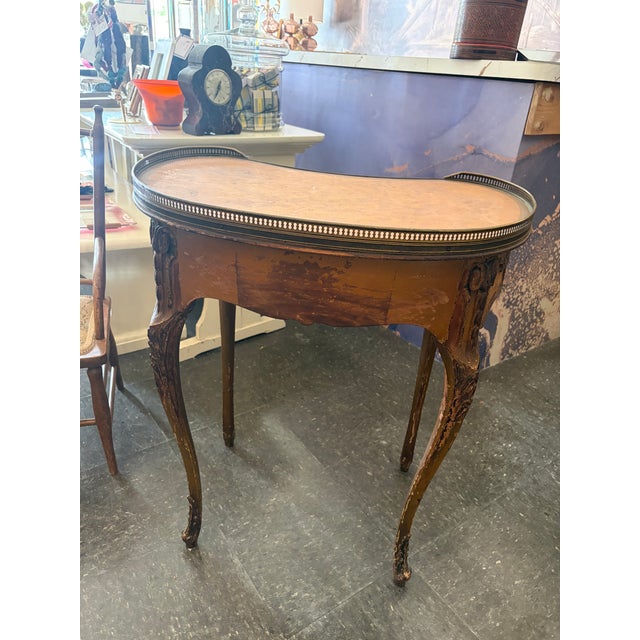 1930s 1930s Louis XV Style Table/Vanity For Sale - Image 5 of 8