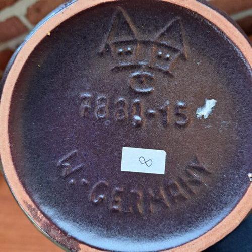 Terracotta Carstens Vase, West Germany, 1970s For Sale - Image 3 of 4