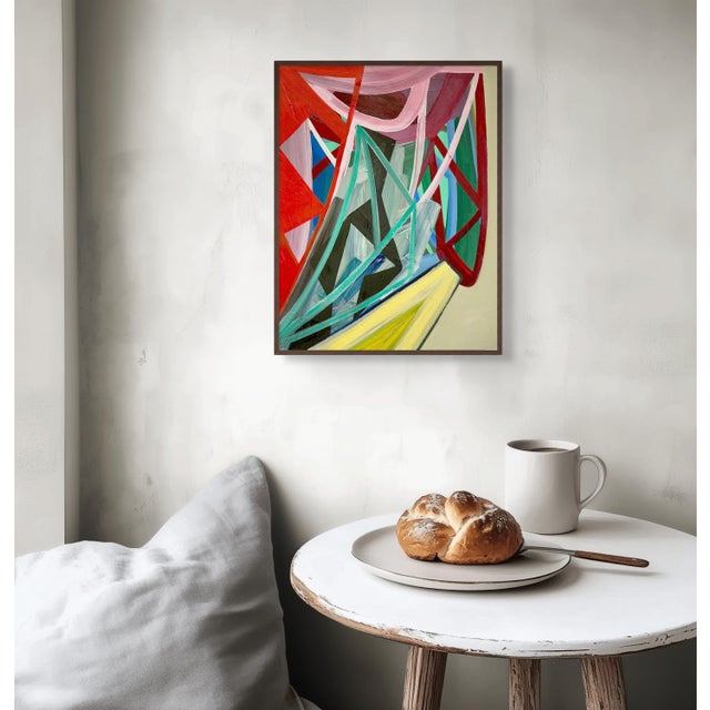 Unframed (sides painted white). Ashlynn Browning’s abstract works are a powerful exploration of psychological narrative...