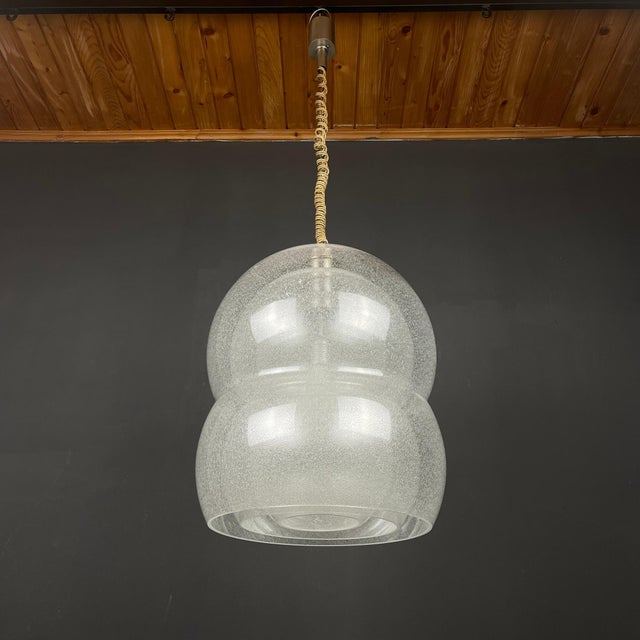 Murano Pendant Lamp from Mazzega, Italy, 1960s For Sale - Image 12 of 17
