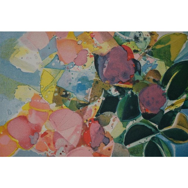 Camille Hilaire, Le bouquet de printemps, Lithograph For Sale - Image 4 of 7