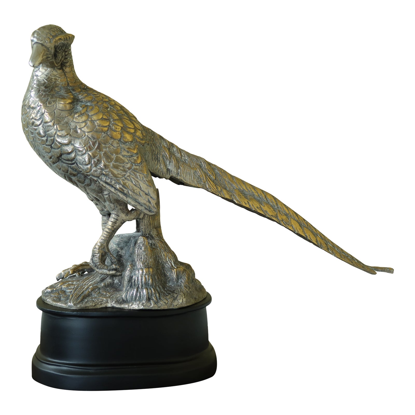 Large Brass Finish Sculpture or Statue Chairish