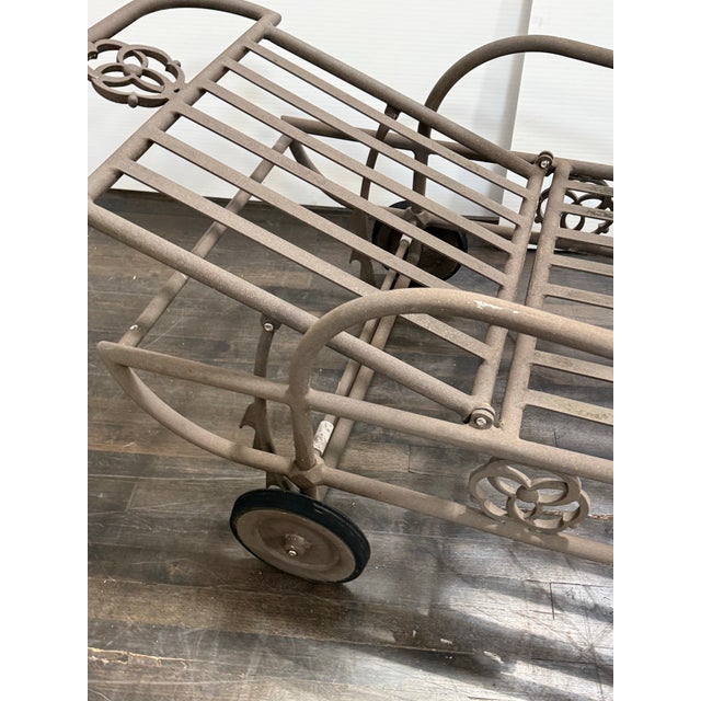 Terra Furniture Renaissance Outdoor Chaise For Sale In San Francisco - Image 6 of 12