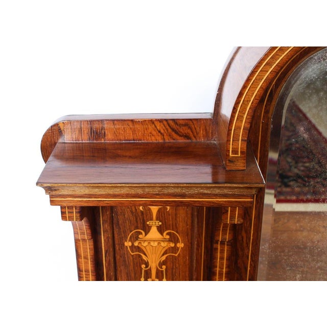 19th Century Edwardian Marquetry Inlaid Music Cabinet by Gonçalo Alves For Sale - Image 6 of 17