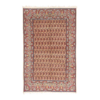 Antique Persian Kerman Rug, 04'11 X 07'08 For Sale