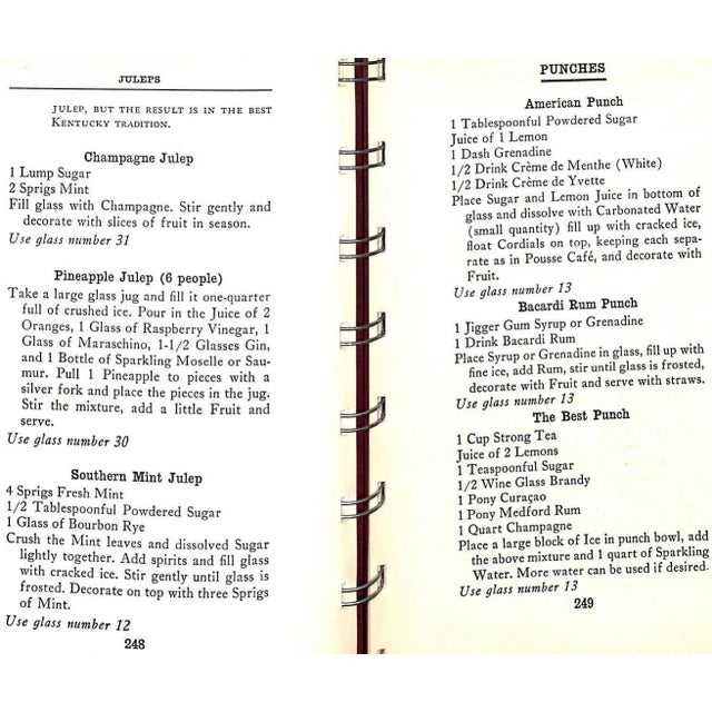 1940s "The Official Mixer's Manual" 1940 Duffy, Patrick Gavin For Sale - Image 5 of 12