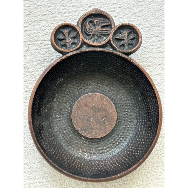 Mid-Century Brutalist Cast Copper Vide Poche / Catch All For Sale - Image 12 of 12