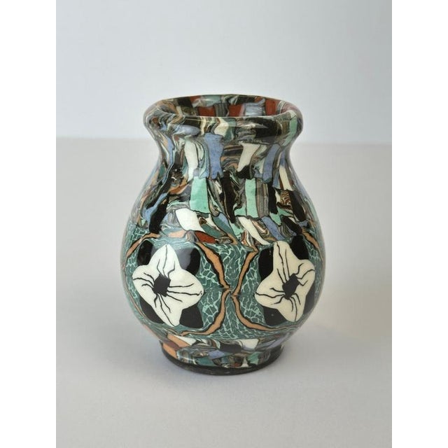 Terre Mêlée Mosaic Vase by Jean Gerbino for Vallauris, France, 1950s For Sale - Image 9 of 10