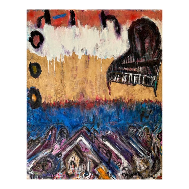 Abstract Painting by Roderick Coles For Sale