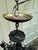 Black Vintage Five Light Black Floral Fixture For Sale - Image 8 of 8