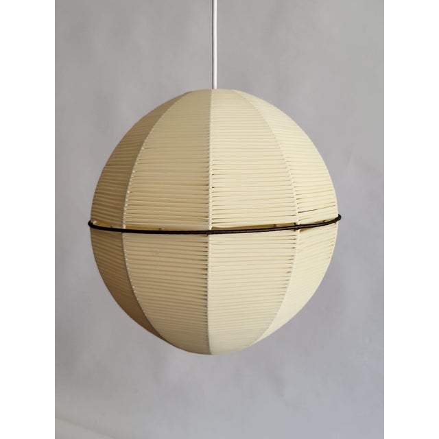 Mid-Century Modern Viennese Spherical Pendant Lamp, 1950s For Sale - Image 6 of 16