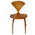 Set of four Plycraft sculptural walnut dining chairs designed by Norman Cherner made from steam form bent walnut plywood,...