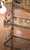 French Mid-Century French Wrought Iron Four-Tier Baker's Rack With Brass Accents For Sale - Image 3 of 12