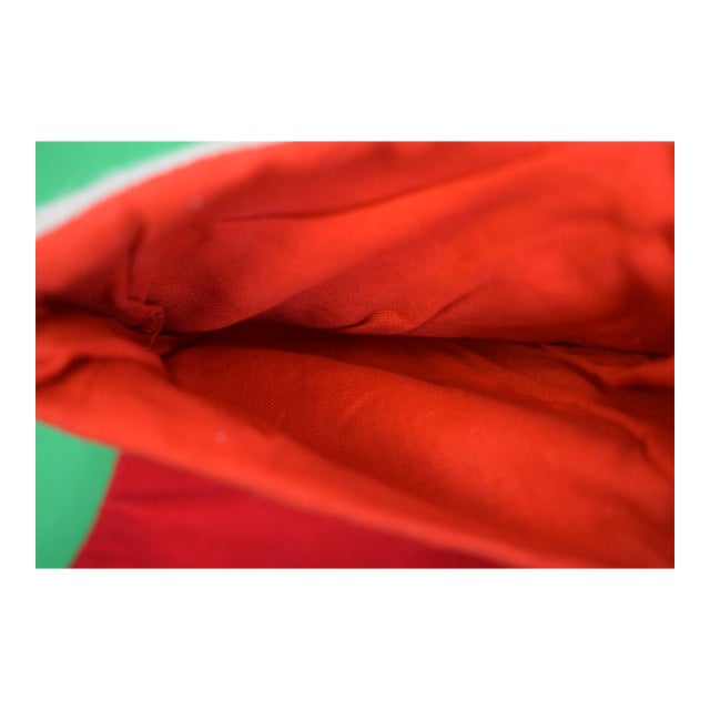 Sz: 21 1/2"L x 6 1/2"W @ opening