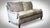 Small Cushion Back 2-Seater Sofa in Velvet by George Smith, 2010s For Sale - Image 3 of 18