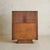 1940s French Oak Bar Cabinet with Parquetry + Mirrored Interior, 1940s For Sale - Image 5 of 11