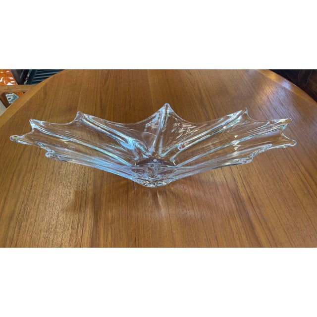 1960s Daum France Crystal Large Centerpiece For Sale In Chicago - Image 6 of 6