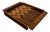 1960s Mid-Century Modern Studio Craft Mixed Wood Tray by Don Shoemaker Senal Mexico For Sale