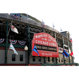 Josh Moulton "Cubs Win the World Series- Wrigley Field" Giclee Print For Sale