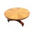 Mid-Century Modern Charak Furniture Satinwood Sunburst Round Coffee Table Vintage Maple Base For Sale - Image 3 of 18
