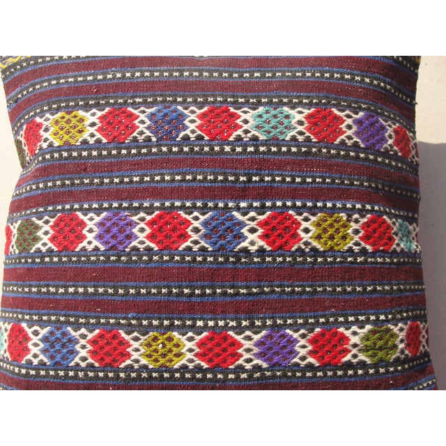 Kilim Rug Pillow Cover For Sale - Image 10 of 11