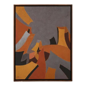 Ciudad Gris Abstract Artwork By Mexican Artist Maricruz Hernandez Covarrubias