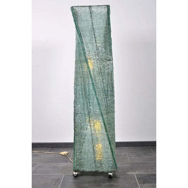 Glass Floor Lamp For Sale - Image 13 of 14