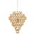 Elizabeth Cast Crystal Teardrop Chandelier For Sale