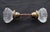 Traditional Pair of Vintage Fluted Clear Glass Door Knobs For Sale - Image 3 of 5