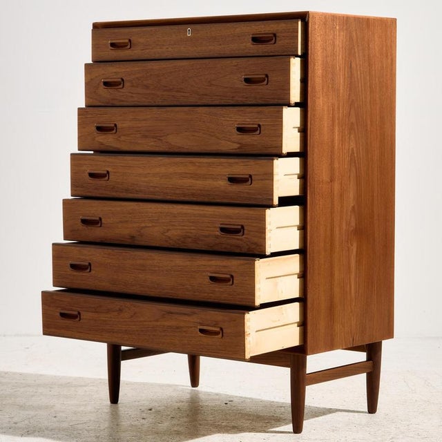 Teak Dresser with 7 Drawers, 1960s For Sale - Image 3 of 17