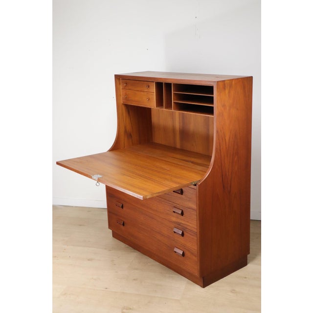 Scandinavian Secretary by Børge Mogensen for Søborg Møbelfabrik, 1960s For Sale - Image 17 of 18