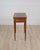 French 20th Century Louis XVI Style Cherrywood Side Table with Leather Top For Sale - Image 12 of 12