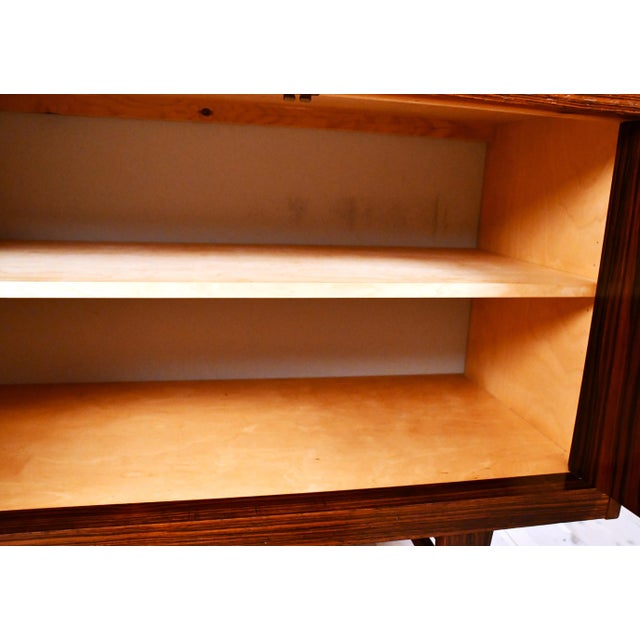 Black Swedish Modern Rosewood Sideboard, 1950s For Sale - Image 8 of 10