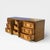 Wood Vintage Brutalist Oak Geometric-Front Lowboy Dresser, Mid-Century For Sale - Image 7 of 18