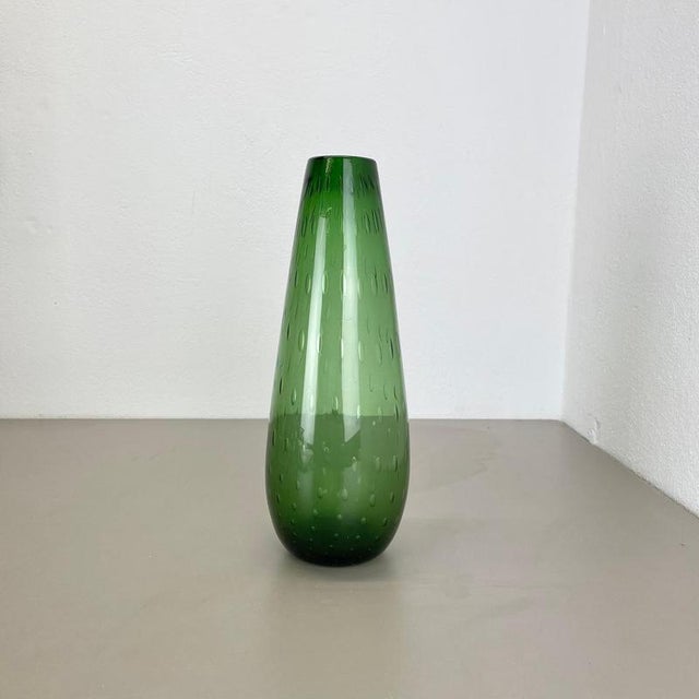 Article: Murano glass vase element Origin: Murano, Italy Decade: 1970s This original glass vase element was produced in...