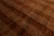 Textile Modern Hand-Knotted Tibetan Wool & Silk Area Rug in Rust Terracotta & Espresso For Sale - Image 7 of 11