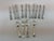 1970s New 1970s Complete European Cutlery Set for 12, Including Fish Eaters & Serving Pieces 129 Pieces. For Sale - Image 5 of 14