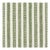 Sample - Schumacher Mathis Ticking Stripe Fabric in Sage For Sale