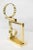 This fabulous vintage geometric heavy brass sculpture is by Margaret Wasserman Levy. and is hallmarked on the bottom with...