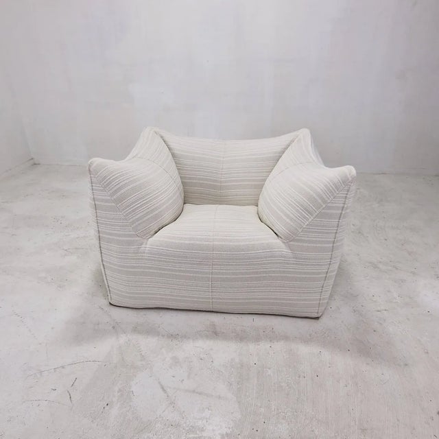 Iconic "Le Bambole" Lounge or Armchair by B&B Italia, originally designed in 1972 by Mario Bellini and widely regarded as...