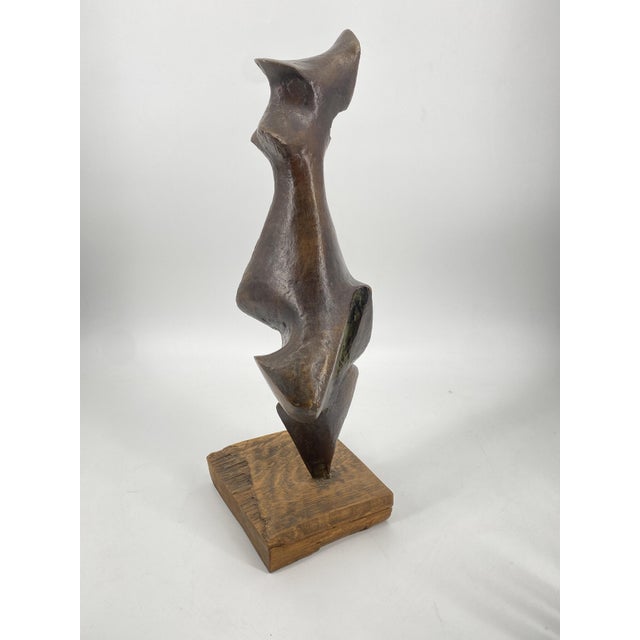 Justus Chrukin, Abstract Sculpture, 1960s, Bronze For Sale - Image 16 of 16