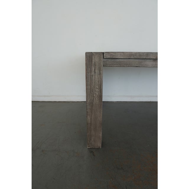 Restoration Hardware Parsons Dining Table For Sale - Image 10 of 13