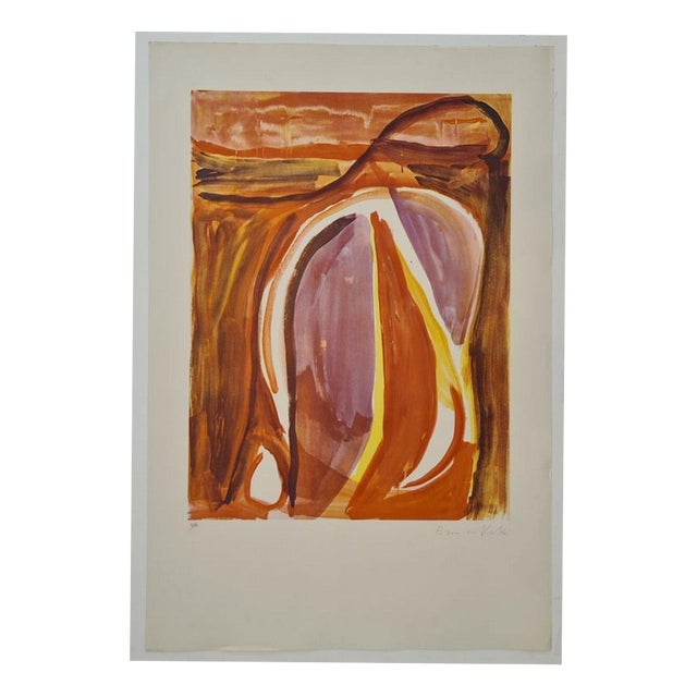 Bram Van Velde, Untitled, 20th Century, Lithograph For Sale
