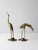 Mid Century Brass Bird Figures For Sale - Image 4 of 11