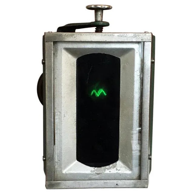 Mid-Century Modern Italian Nickel-Plated Darkroom Photographer Light, 1950s For Sale - Image 9 of 9