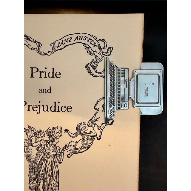 A true throwback to the Computer Age, this Tiffany & Co. sterling bookmark is a figural, yet smaller, version of the...