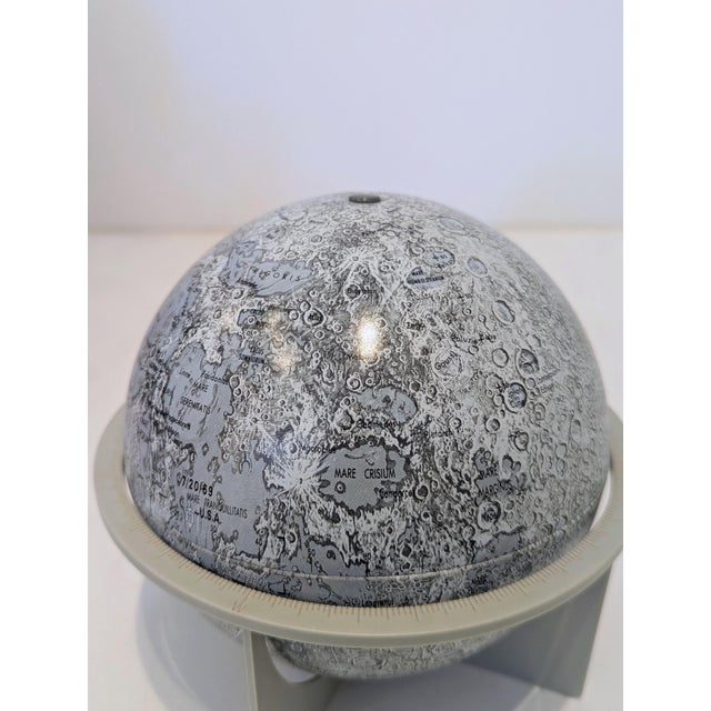 Replogle Globes Lunar Topographic Globe For Sale - Image 4 of 5