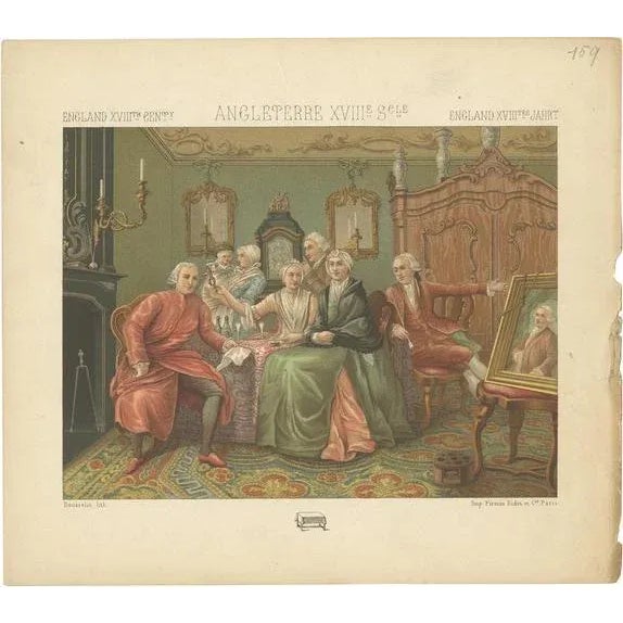 Racinet, English Costumes, 1880, Paper For Sale - Image 5 of 5