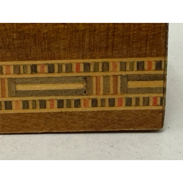 Brown "The Gift of Kings" Frankincense + Inlaid Box For Sale - Image 8 of 12